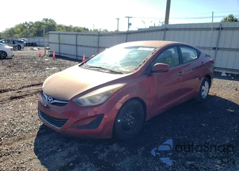 2016 Hyundai Elantra Se z USA, uszkodzony, nr VIN 5NPDH4AE3GH731790